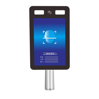 不锈钢嵌入式门禁人脸识别一体机平板款